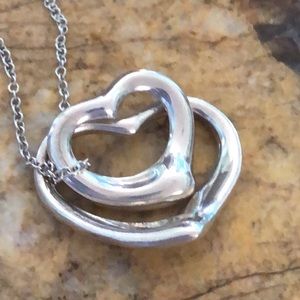 Tiffany & Co. Pendants Open Heart Peretti